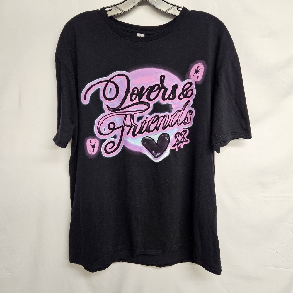 Lovers & Friends Festival 2022 Lineup Short Sleeve Concert T-Shirt Medium RARE